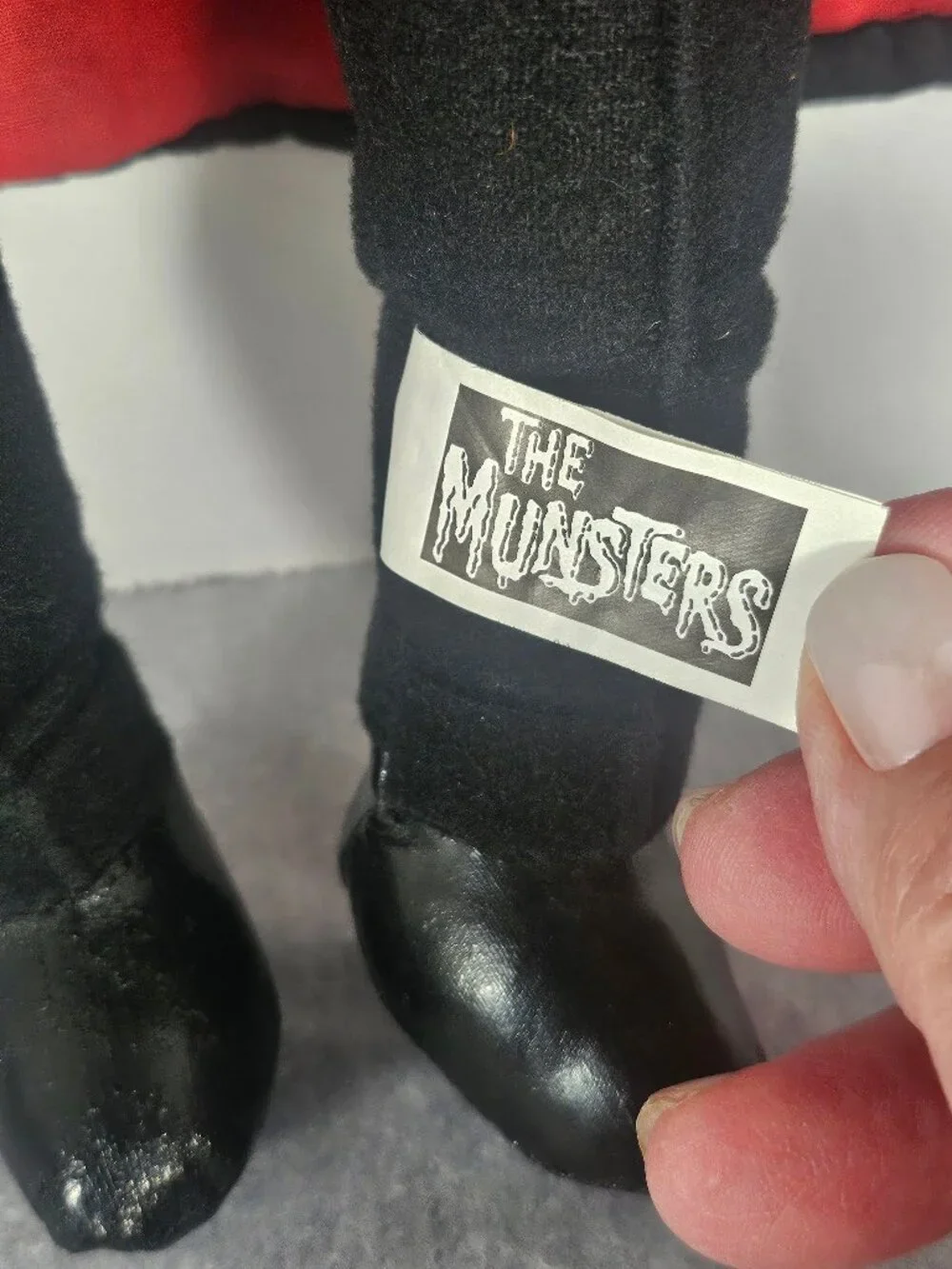 Vintage The Munster's Grandpa Munster 14 Inch Plush Figure Doll By Toy Factory